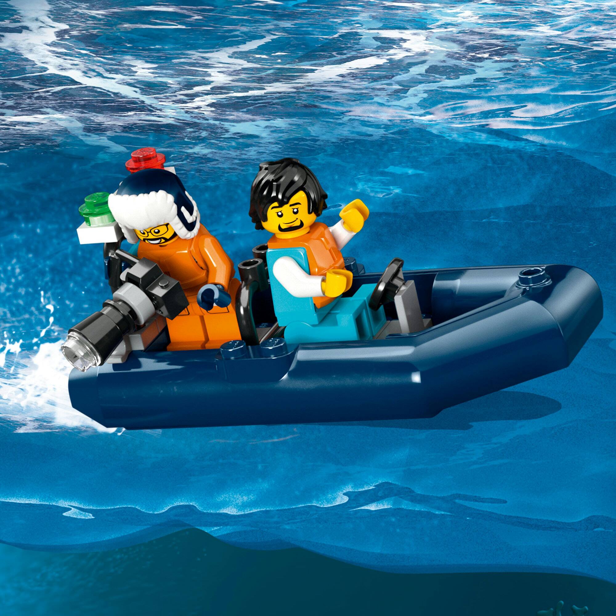 LEGO® City Arctic Explorer Ship 60368 Building Toy Set (815 Pieces)